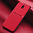 Custodia Silicone Ultra Sottile Morbida 360 Gradi Cover S01 per Xiaomi Redmi 8A Rosso