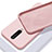 Custodia Silicone Ultra Sottile Morbida 360 Gradi Cover S01 per Xiaomi Redmi K30i 5G Rosa