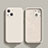 Custodia Silicone Ultra Sottile Morbida 360 Gradi Cover S02 per Apple iPhone 13 Bianco