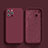Custodia Silicone Ultra Sottile Morbida 360 Gradi Cover S02 per Apple iPhone 13 Pro Rosso Rosa