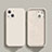 Custodia Silicone Ultra Sottile Morbida 360 Gradi Cover S02 per Apple iPhone 14 Bianco