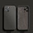 Custodia Silicone Ultra Sottile Morbida 360 Gradi Cover S02 per Apple iPhone 14 Pro Max Nero