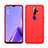 Custodia Silicone Ultra Sottile Morbida 360 Gradi Cover S02 per Oppo A11 Rosso