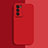 Custodia Silicone Ultra Sottile Morbida 360 Gradi Cover S02 per Oppo A56 5G Rosso