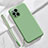 Custodia Silicone Ultra Sottile Morbida 360 Gradi Cover S02 per Oppo Find X3 5G Verde