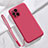 Custodia Silicone Ultra Sottile Morbida 360 Gradi Cover S02 per Oppo Find X3 Pro 5G Rosso
