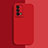 Custodia Silicone Ultra Sottile Morbida 360 Gradi Cover S02 per Oppo K9 5G Rosso