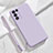 Custodia Silicone Ultra Sottile Morbida 360 Gradi Cover S02 per Oppo K9S 5G Lavanda