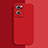 Custodia Silicone Ultra Sottile Morbida 360 Gradi Cover S02 per Oppo Reno7 SE 5G Rosso