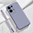 Custodia Silicone Ultra Sottile Morbida 360 Gradi Cover S02 per Oppo Reno8 5G Grigio Lavanda