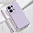 Custodia Silicone Ultra Sottile Morbida 360 Gradi Cover S02 per Oppo Reno9 5G Lavanda