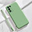 Custodia Silicone Ultra Sottile Morbida 360 Gradi Cover S02 per Realme 9 SE 5G Verde Pastello