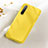 Custodia Silicone Ultra Sottile Morbida 360 Gradi Cover S02 per Realme X50 Pro 5G Giallo