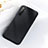 Custodia Silicone Ultra Sottile Morbida 360 Gradi Cover S02 per Realme X50 Pro 5G Nero