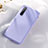 Custodia Silicone Ultra Sottile Morbida 360 Gradi Cover S02 per Realme X50 Pro 5G Viola