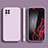 Custodia Silicone Ultra Sottile Morbida 360 Gradi Cover S02 per Samsung Galaxy A12 Nacho Lavanda