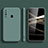 Custodia Silicone Ultra Sottile Morbida 360 Gradi Cover S02 per Samsung Galaxy A60 Verde Notte