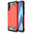 Custodia Silicone Ultra Sottile Morbida 360 Gradi Cover S02 per Samsung Galaxy A70 Rosso