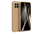 Custodia Silicone Ultra Sottile Morbida 360 Gradi Cover S02 per Samsung Galaxy F62 5G Marrone
