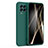 Custodia Silicone Ultra Sottile Morbida 360 Gradi Cover S02 per Samsung Galaxy F62 5G Verde Notte