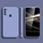 Custodia Silicone Ultra Sottile Morbida 360 Gradi Cover S02 per Samsung Galaxy M21 Grigio Lavanda