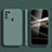 Custodia Silicone Ultra Sottile Morbida 360 Gradi Cover S02 per Samsung Galaxy M21s Verde Notte
