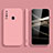 Custodia Silicone Ultra Sottile Morbida 360 Gradi Cover S02 per Samsung Galaxy M40 Rosa