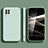 Custodia Silicone Ultra Sottile Morbida 360 Gradi Cover S02 per Samsung Galaxy M53 5G Verde Pastello