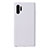 Custodia Silicone Ultra Sottile Morbida 360 Gradi Cover S02 per Samsung Galaxy Note 10 Plus 5G Bianco