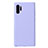 Custodia Silicone Ultra Sottile Morbida 360 Gradi Cover S02 per Samsung Galaxy Note 10 Plus Viola