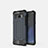 Custodia Silicone Ultra Sottile Morbida 360 Gradi Cover S02 per Samsung Galaxy Note 8 Blu