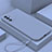 Custodia Silicone Ultra Sottile Morbida 360 Gradi Cover S02 per Samsung Galaxy Quantum2 5G Grigio Lavanda