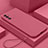 Custodia Silicone Ultra Sottile Morbida 360 Gradi Cover S02 per Samsung Galaxy Quantum2 5G Rosa Caldo