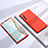 Custodia Silicone Ultra Sottile Morbida 360 Gradi Cover S02 per Xiaomi Mi 10 Rosso
