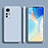 Custodia Silicone Ultra Sottile Morbida 360 Gradi Cover S02 per Xiaomi Mi 12 Pro 5G Azzurro