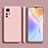 Custodia Silicone Ultra Sottile Morbida 360 Gradi Cover S02 per Xiaomi Mi 12 Pro 5G Rosa