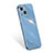 Custodia Silicone Ultra Sottile Morbida 360 Gradi Cover S03 per Apple iPhone 13 Cielo Blu