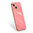 Custodia Silicone Ultra Sottile Morbida 360 Gradi Cover S03 per Apple iPhone 13 Mini Rosa
