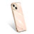 Custodia Silicone Ultra Sottile Morbida 360 Gradi Cover S03 per Apple iPhone 13 Oro