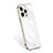 Custodia Silicone Ultra Sottile Morbida 360 Gradi Cover S03 per Apple iPhone 13 Pro Bianco