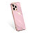 Custodia Silicone Ultra Sottile Morbida 360 Gradi Cover S03 per Apple iPhone 13 Pro Oro Rosa