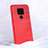 Custodia Silicone Ultra Sottile Morbida 360 Gradi Cover S03 per Huawei Nova 5z Rosso