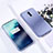 Custodia Silicone Ultra Sottile Morbida 360 Gradi Cover S03 per OnePlus 7T Pro Cielo Blu