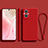 Custodia Silicone Ultra Sottile Morbida 360 Gradi Cover S03 per OnePlus Nord N20 5G Rosso