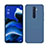 Custodia Silicone Ultra Sottile Morbida 360 Gradi Cover S03 per Oppo Reno2 Z Blu