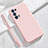 Custodia Silicone Ultra Sottile Morbida 360 Gradi Cover S03 per Oppo Reno6 Pro 5G Rosa