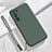 Custodia Silicone Ultra Sottile Morbida 360 Gradi Cover S03 per Oppo Reno6 Pro+ Plus 5G Verde Notte