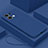 Custodia Silicone Ultra Sottile Morbida 360 Gradi Cover S03 per Oppo Reno8 Pro+ Plus 5G Blu