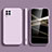 Custodia Silicone Ultra Sottile Morbida 360 Gradi Cover S03 per Samsung Galaxy A42 5G Lavanda