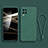Custodia Silicone Ultra Sottile Morbida 360 Gradi Cover S03 per Samsung Galaxy F22 4G Verde Notte